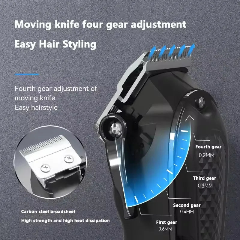 Cortadora de Pelo Kemei KM-1071 USB Recargable