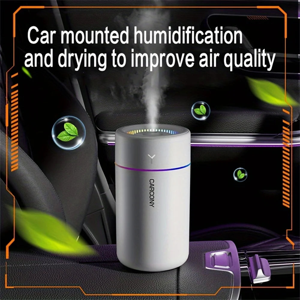 Humidificador de Aromaterapia LED para Coche y Hogar