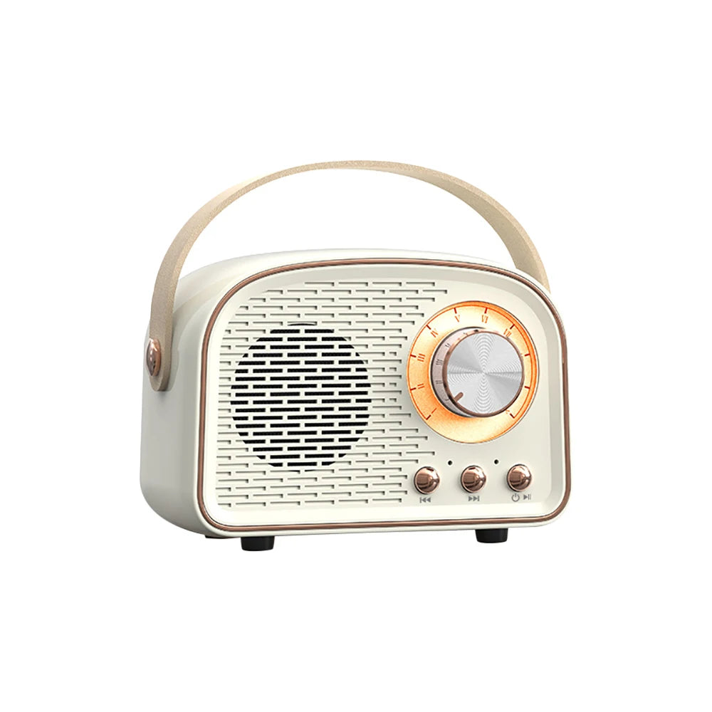 Retro Bluetooth Audio portátil inalámbrico Bluetooth Audio hogar al aire libre Mini altavoz