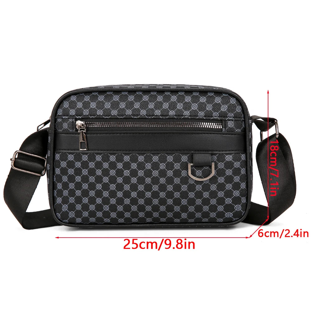 Bolso de Hombro para Hombre Estilo Coreano Multicapa