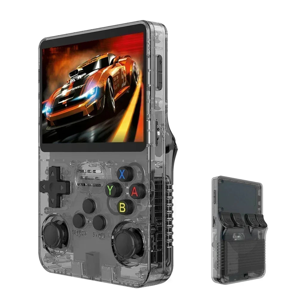 Consola de Juegos Portátil Retro R36S Pro, Pantalla IPS de 3.5 Pulgadas, 64GB a 256GB