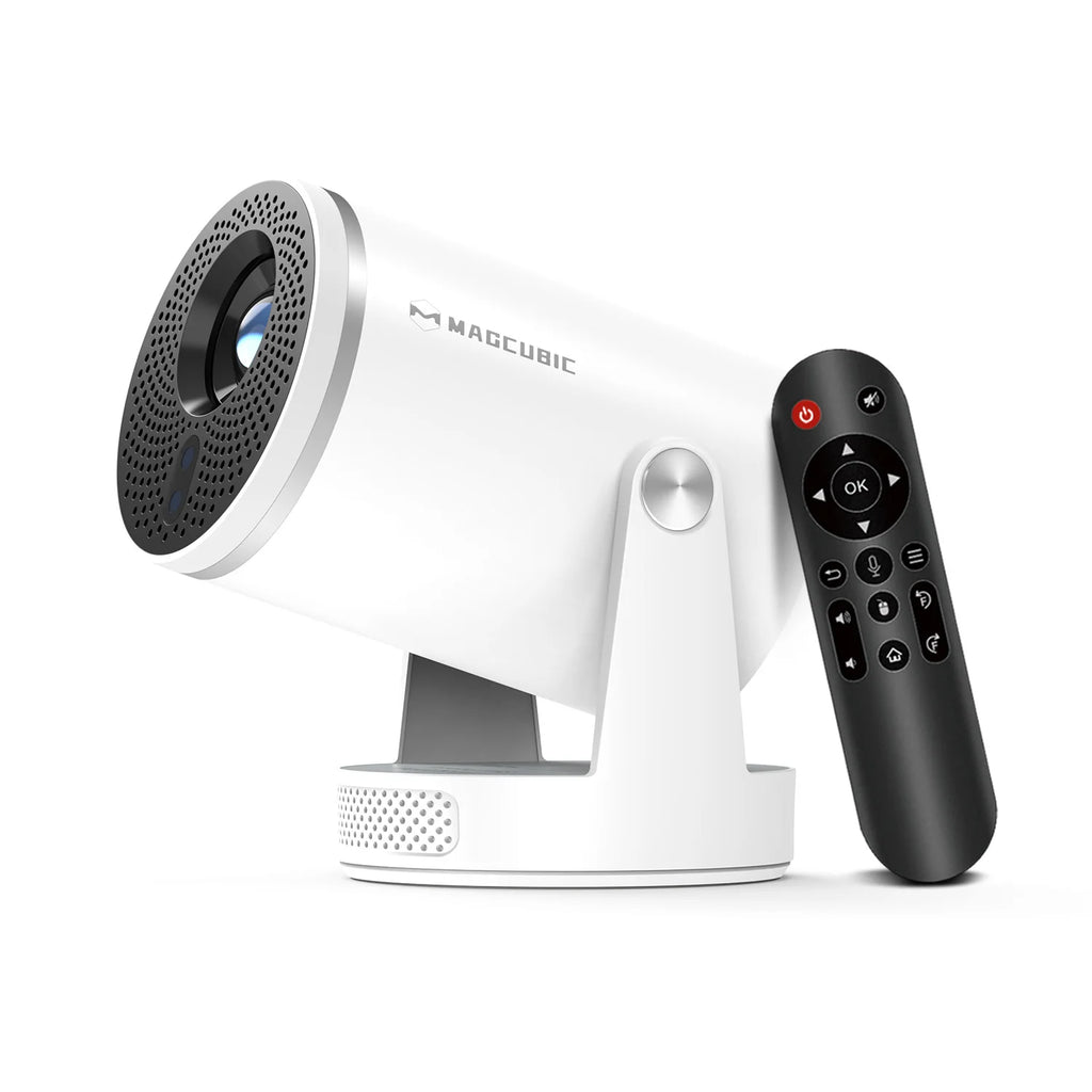 Proyector Magcubic HY320Pro Nativo 1080P con Enfoque Automático, Full HD, Android 14, Cine en Casa Portátil, Control por Voz, Actualización del HY300 Pro
