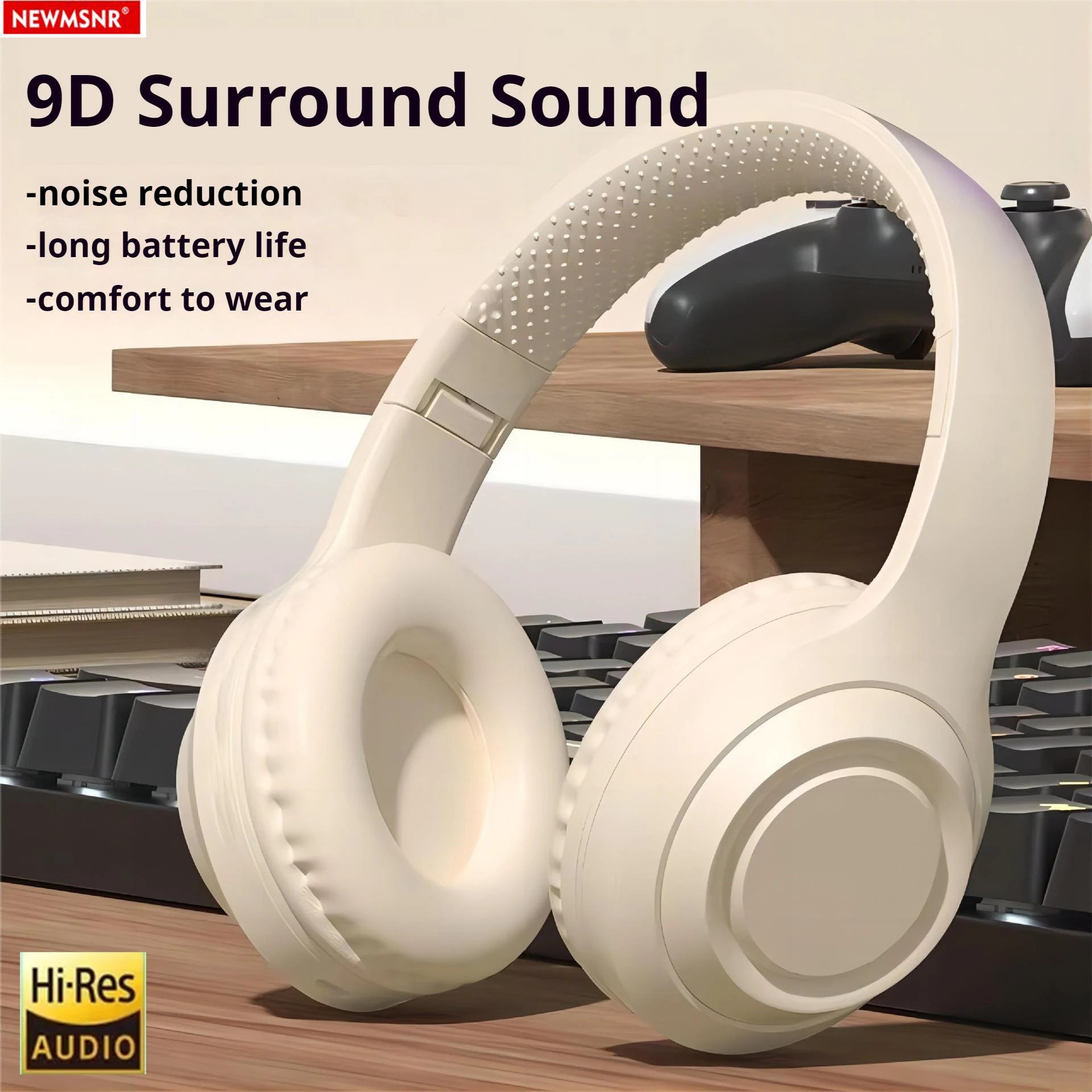 Auriculares Bluetooth 5.3 Graves 9D Deportivos