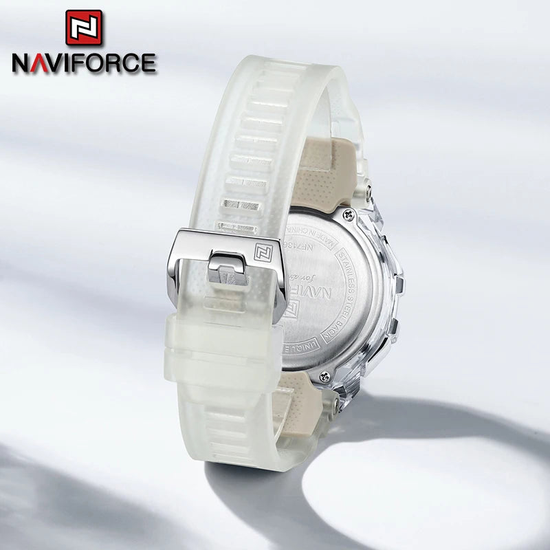 Reloj Digital NAVIFORCE 7136 para Hombre con Alarma y Resistencia al Agua