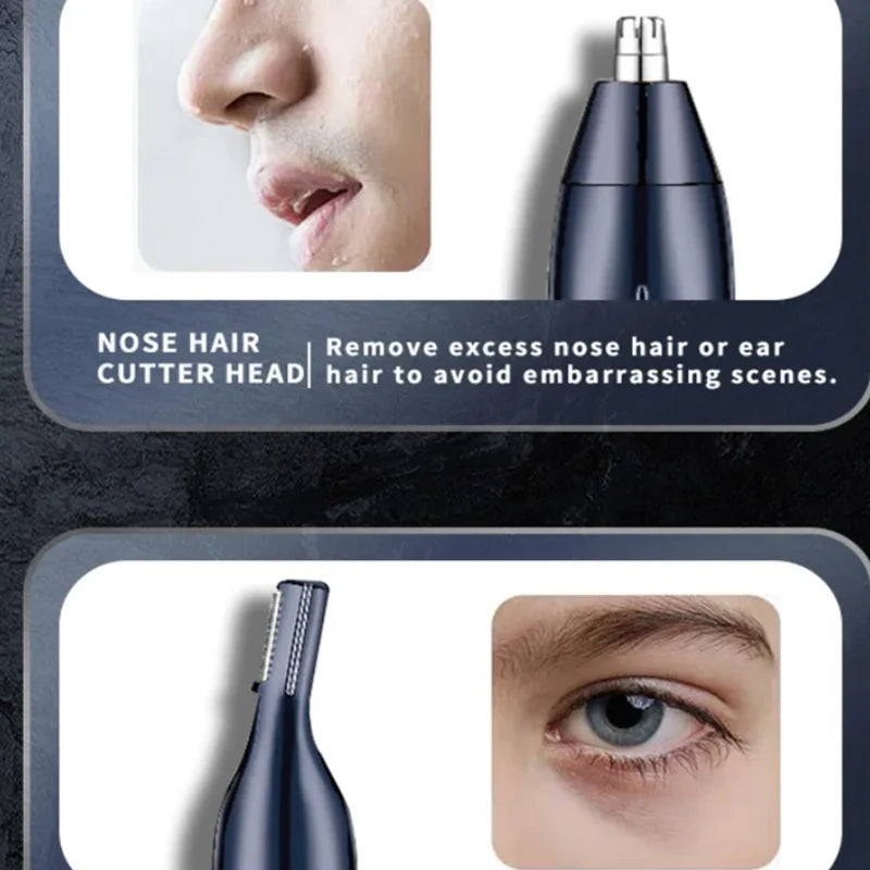 Kemei Recortadora de Pelo 5 en 1 para Hombre