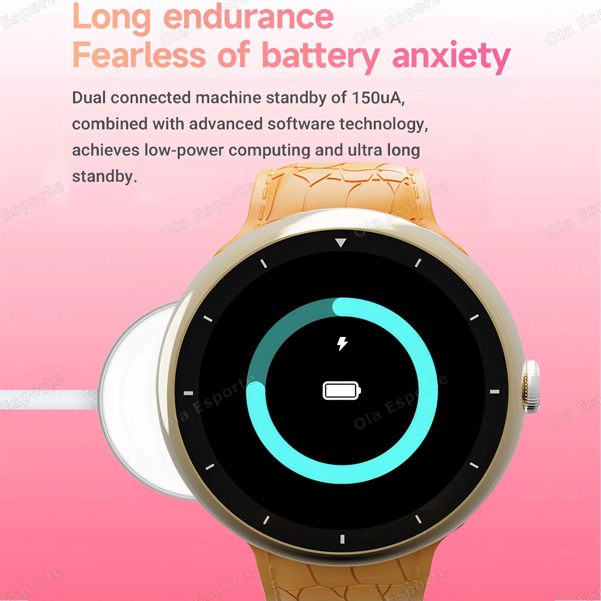 Reloj inteligente para hombre, pantalla AMOLED de 1,52 pulgadas, llamada BT, GPS, rastreador de actividad/deporte, Monitor de salud, reloj inteligente con carga inalámbrica
