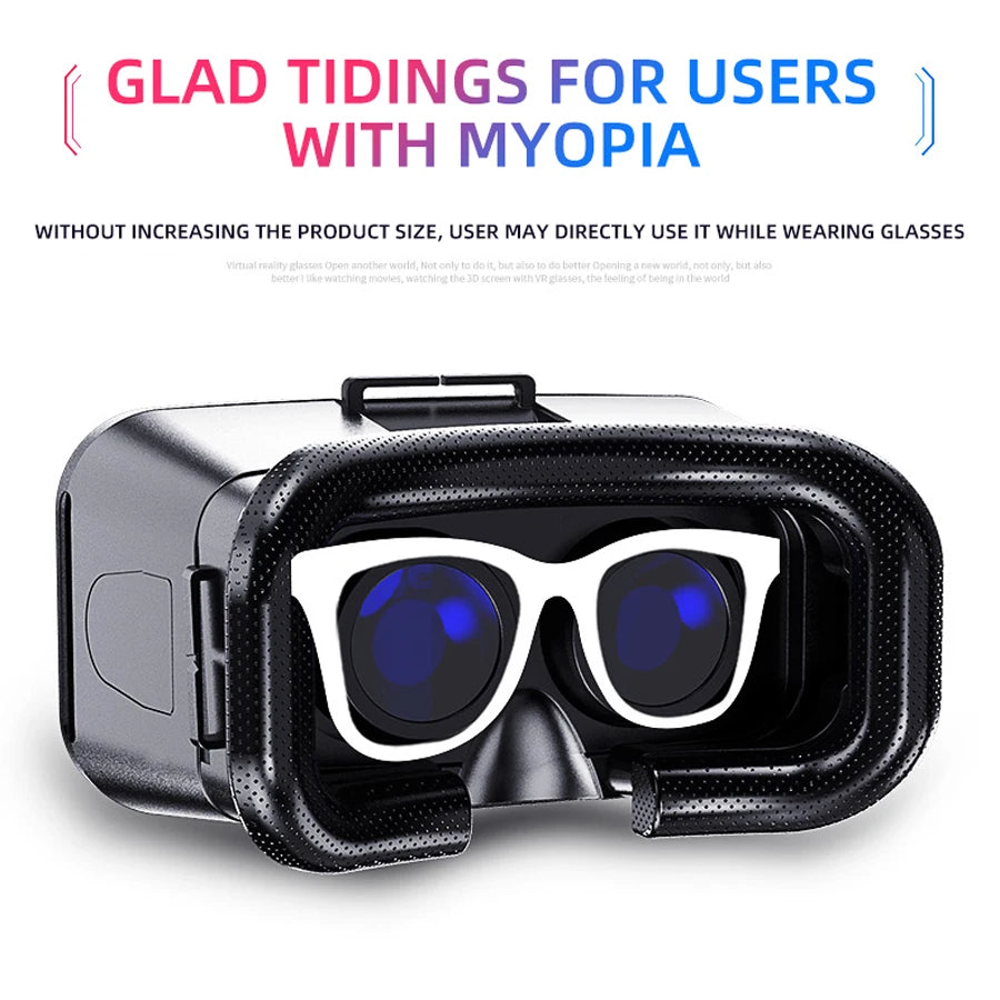 Gafas VR 3D, auriculares de realidad Virtual, casco para lentes de teléfono, gafas, dispositivos, Viar, teléfonos inteligentes, visor de juego móvil