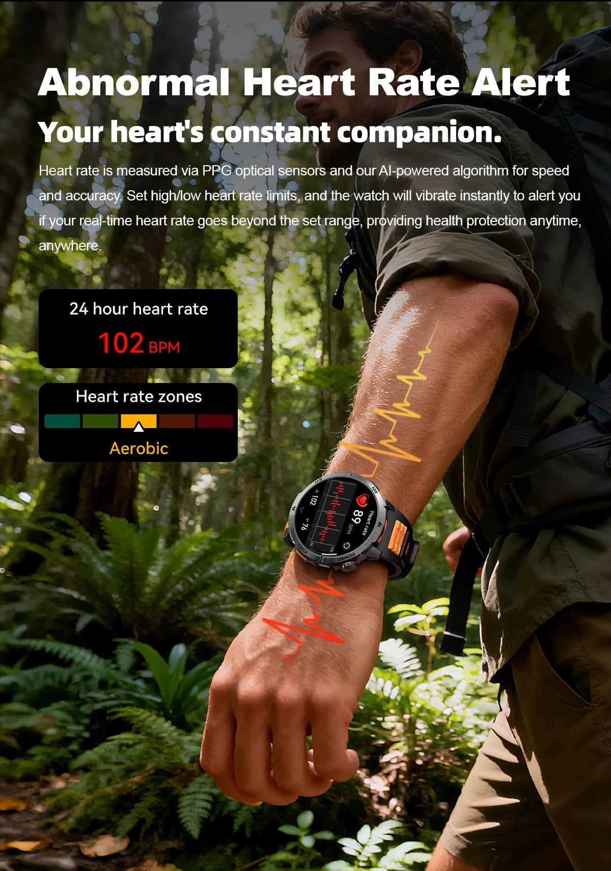 Nuevo Reloj Inteligente T-Rex3 Ultra 2026 con Batería Grande de 1000 mAh, GPS, Resistente al Agua IP68, Linterna LED, Brújula, para Actividades al Aire Libre, Regalo
