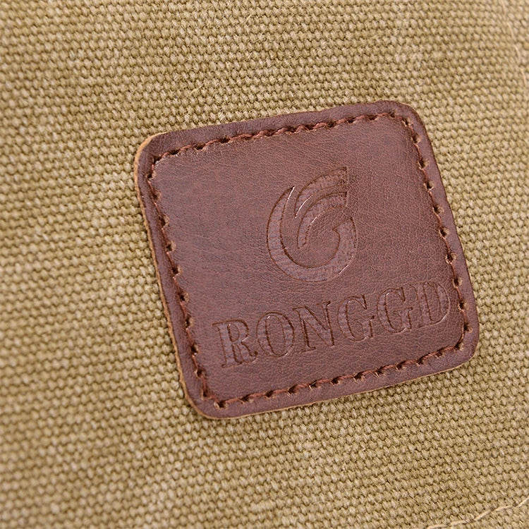 Bolso Cruzado de Lona Retro para Hombre - Casual para el Día a Día