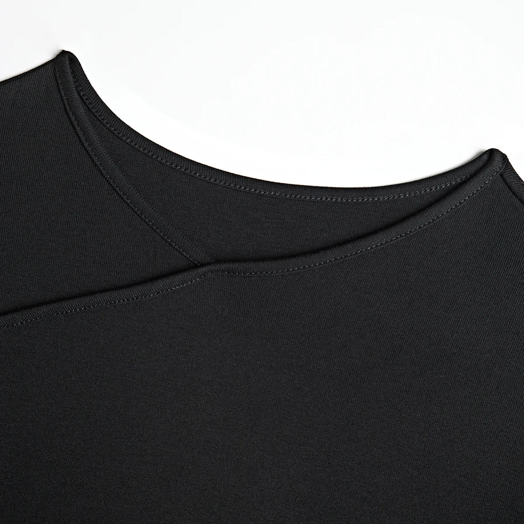 VEITCHE 2025 moda mujer vestido largo traje de algodón con cuello en V Top de punto con cinturón + falda larga de tirantes de Color sólido satinado