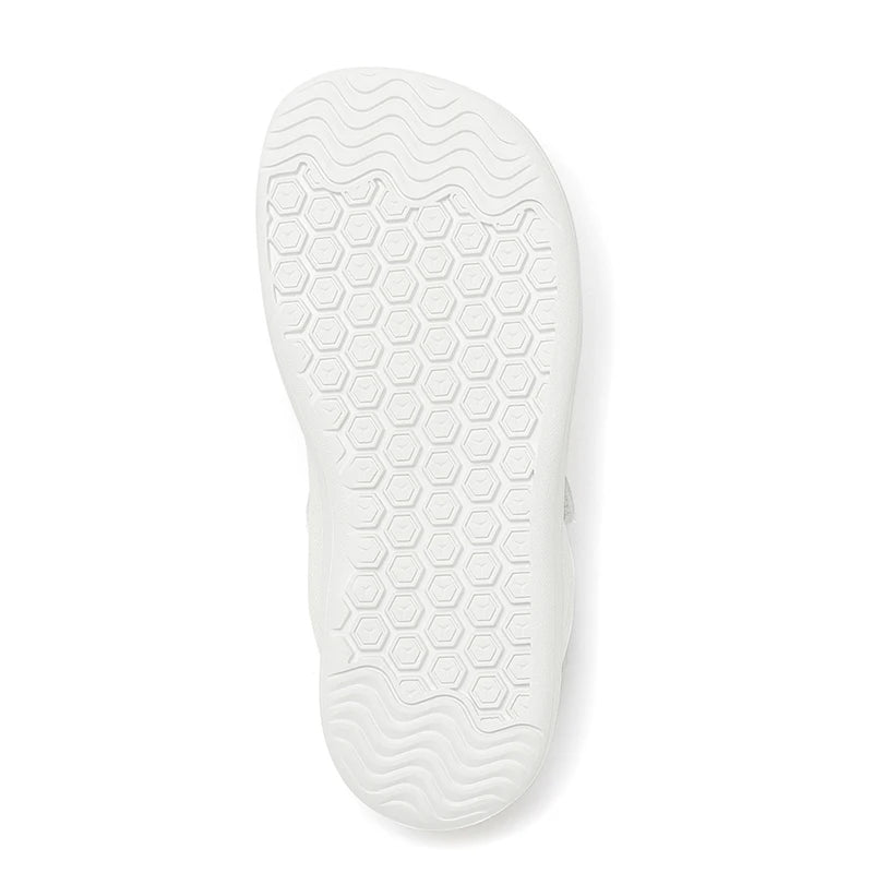 HOBIBEAR Zapatos descalzos de malla para niños y niñas, zapatillas de deporte con punta ancha, zapatos para caminar con caída cero (niño pequeño y grande)