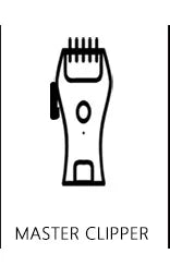 Kit de Cortapelos Profesional para Hombre, Máquinas de Barbería Profesional