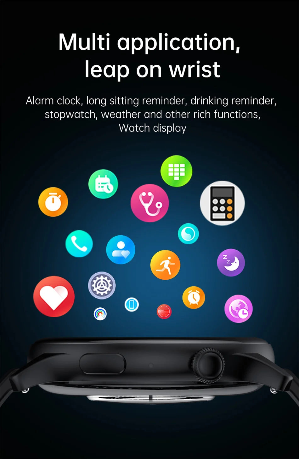 Reloj Inteligente NFC para Mujer con AMOLED, GPS y Llamadas Bluetooth