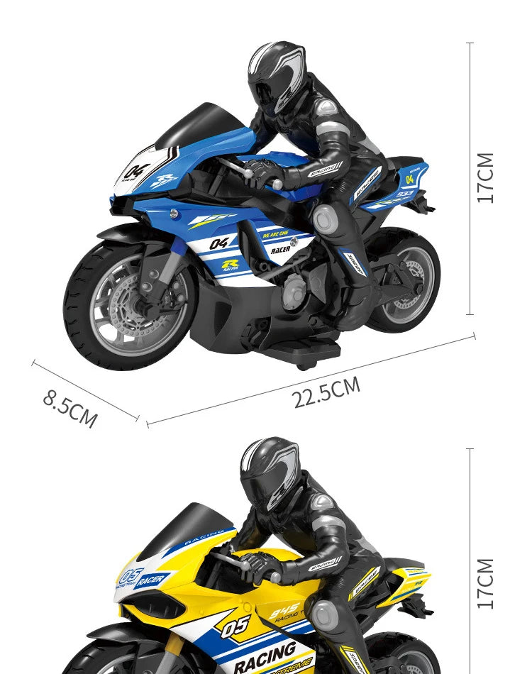 Moto RC 1:10 2.4G 4 Canales Alta Velocidad Control Remoto