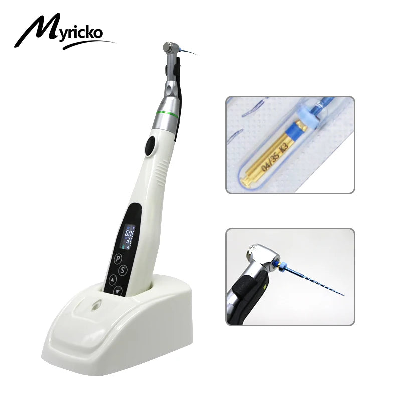 EndoMotor 16:1 equipo de reducción Dental Endo inalámbrico con luz LED Motor importado instrumento de conducto radicular puntas de dentista