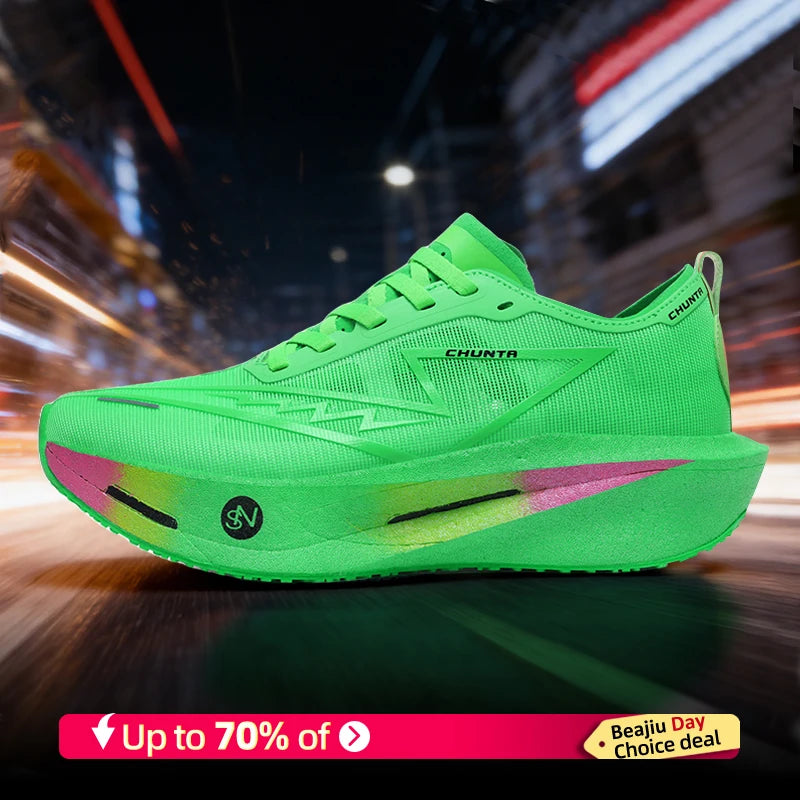 Zapatillas Running con Placa de Carbono | Unisex Talles 36-45