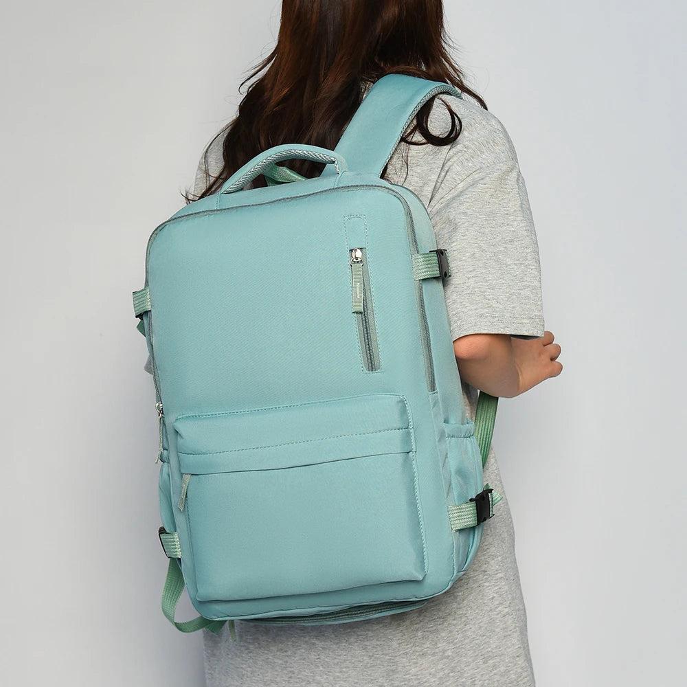 Mochila de Viaje Liviana de Gran Capacidad Unisex