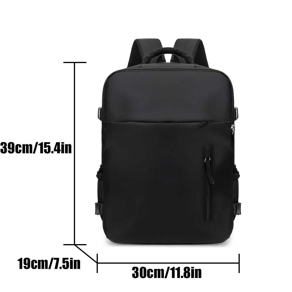 Mochila de Viaje de 39X30X19Cm, Gran Capacidad, Multicapa, para Computadora, para Viajes Cortos (Producto Seleccionado)