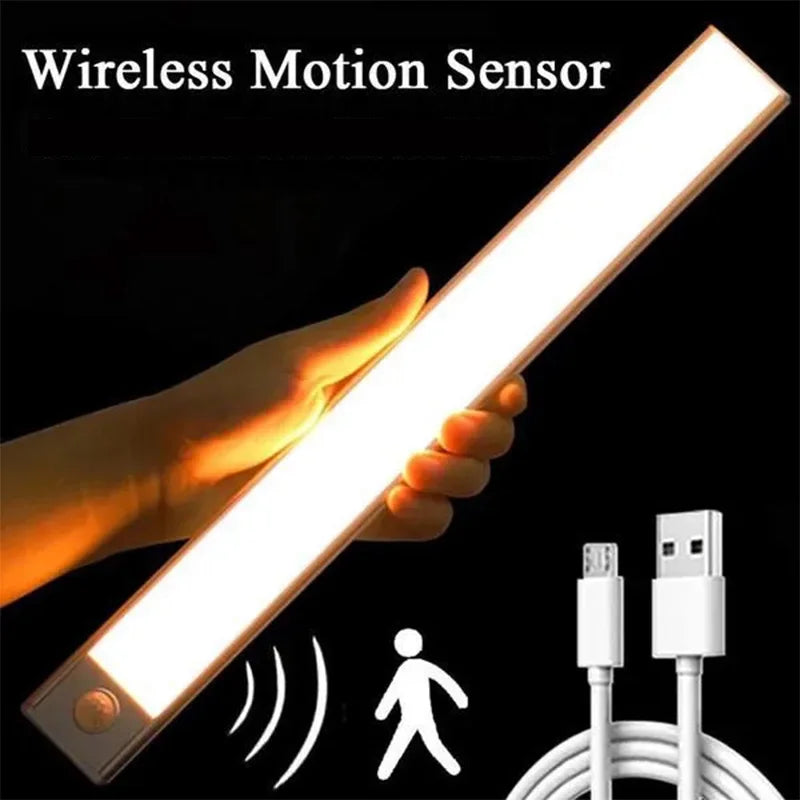 Lámpara LED con Sensor PIR para Gabinete y Escalera