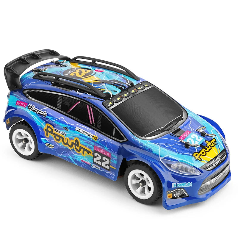WLtoys 284131/284161/284010/32221 con Luces LED, 2.4G, 4WD, 30 km/h, Chasis Metálico, Coches RC Eléctricos de Alta Velocidad para Derrapes Todoterreno
