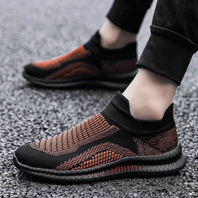 Zapatos transpirables para caminar para hombre, mocasines ligeros para exteriores, zapatos informales suaves y flexibles para hombre, calzado de moda, zapatillas de deporte 39-48