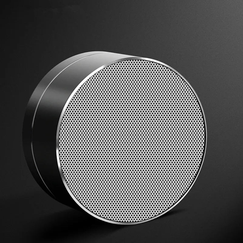 Altavoz Bluetooth inalámbrico A10, cañón de acero pequeño, Subwoofer, Mini tarjeta de regalo portátil, Altavoz Bluetooth, altavoces de Color para exteriores