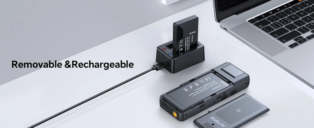 Mini cámara deportiva 4K WiFi H86 con visión nocturna y doble batería