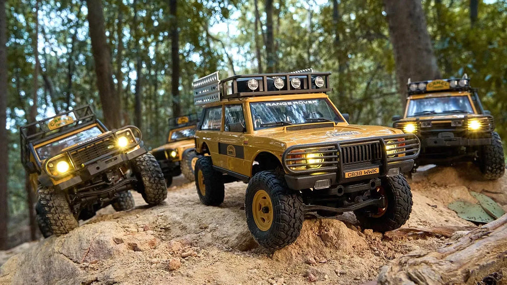 Auto de Control Remoto FMS Land Rover 1/24 Todo Terreno RC