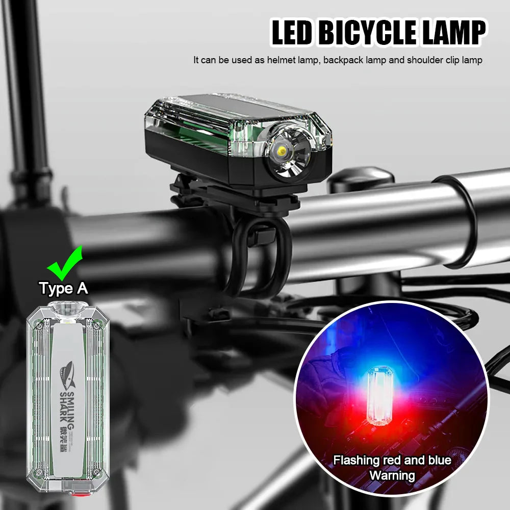 Luz LED Estroboscópica con Clip para Correr y Seguridad