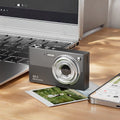 Cámara Digital Lenovo 68MP 4K WiFi Doble Lente para Selfies