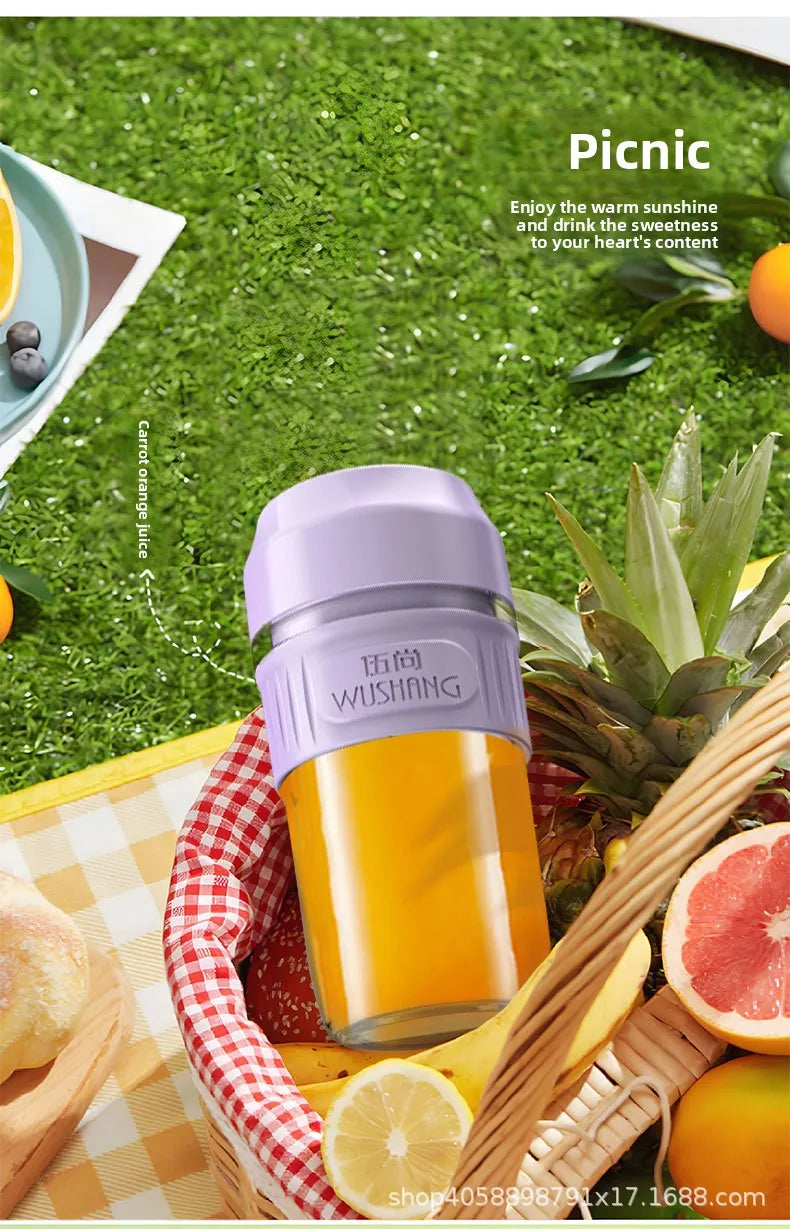 Mini Licuadora Portátil USB Recargable para Smoothies y Viajes