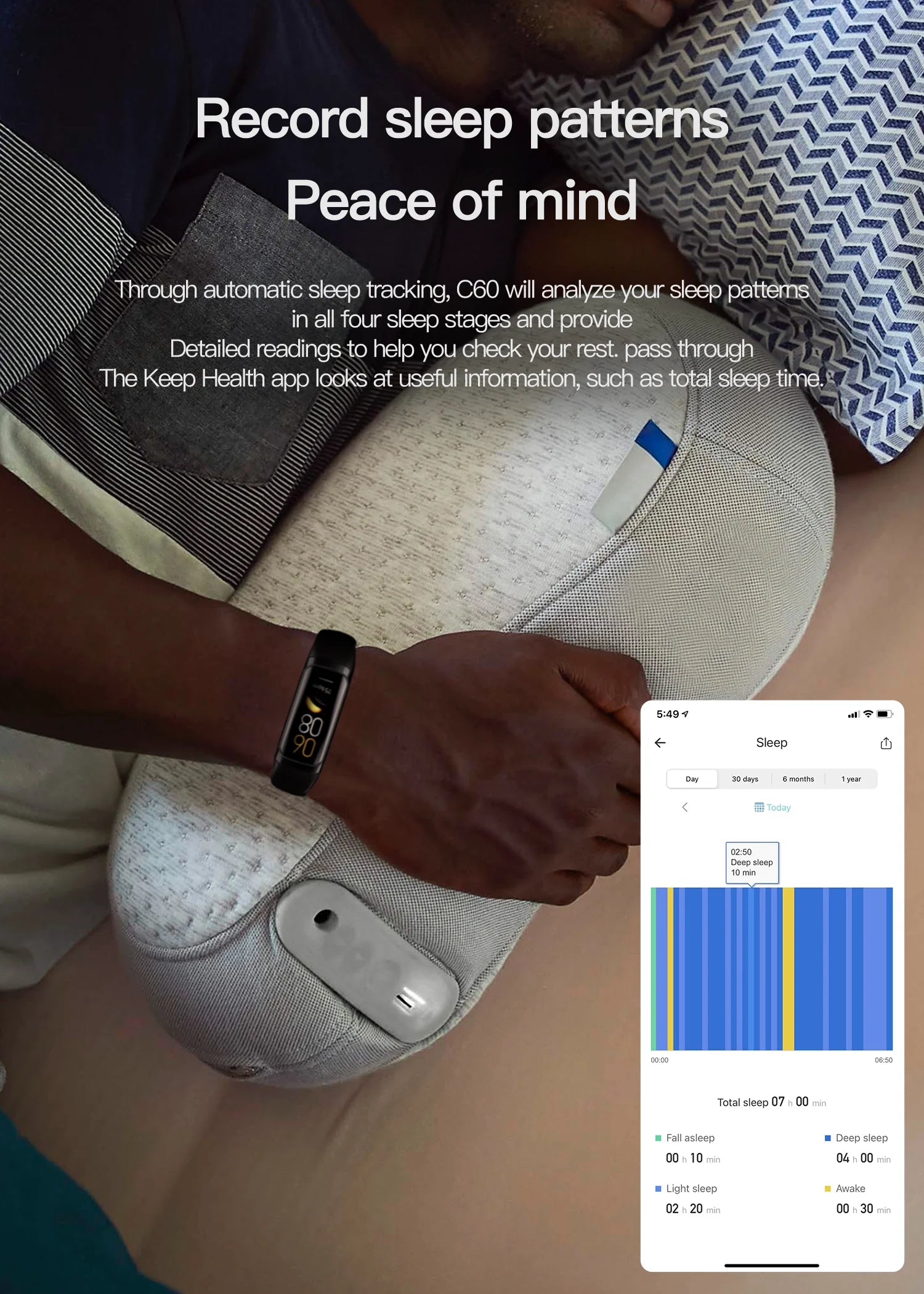 LIGE Reloj Inteligente AMOLED Fitness Tracker