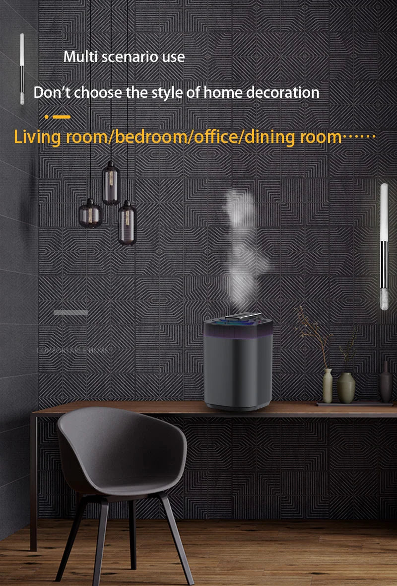 Humidificador Ultrasónico de 3L con Luz Nocturna