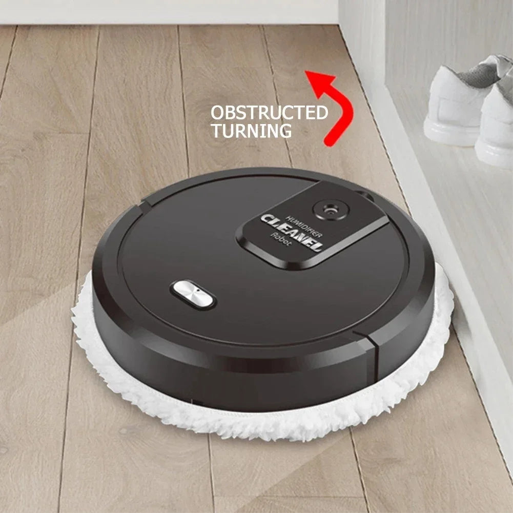 Robot Aspirador Inteligente con Fregona, Húmedo y Seco, con Humidificador