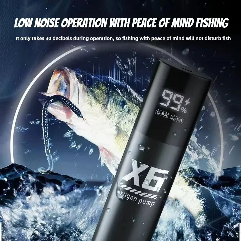 Bomba de Oxígeno USB para Acuario y Pesca
