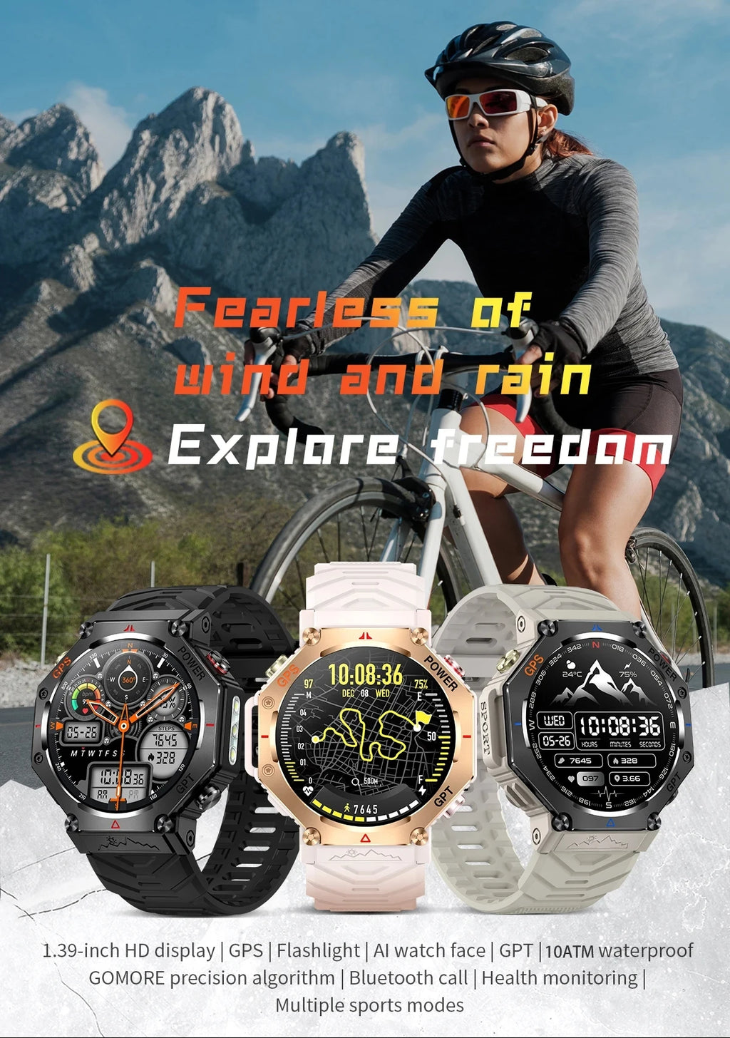 T-Rex 3 Ultra Reloj Inteligente Militar 10ATM