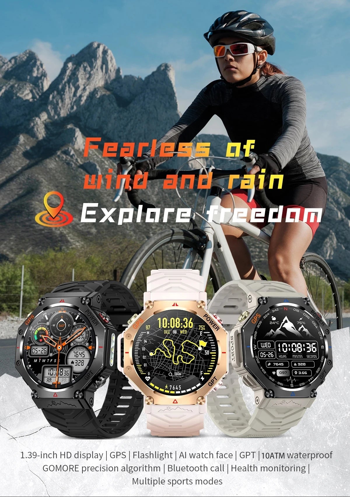 T-Rex 3 Ultra Reloj Inteligente Militar 10ATM