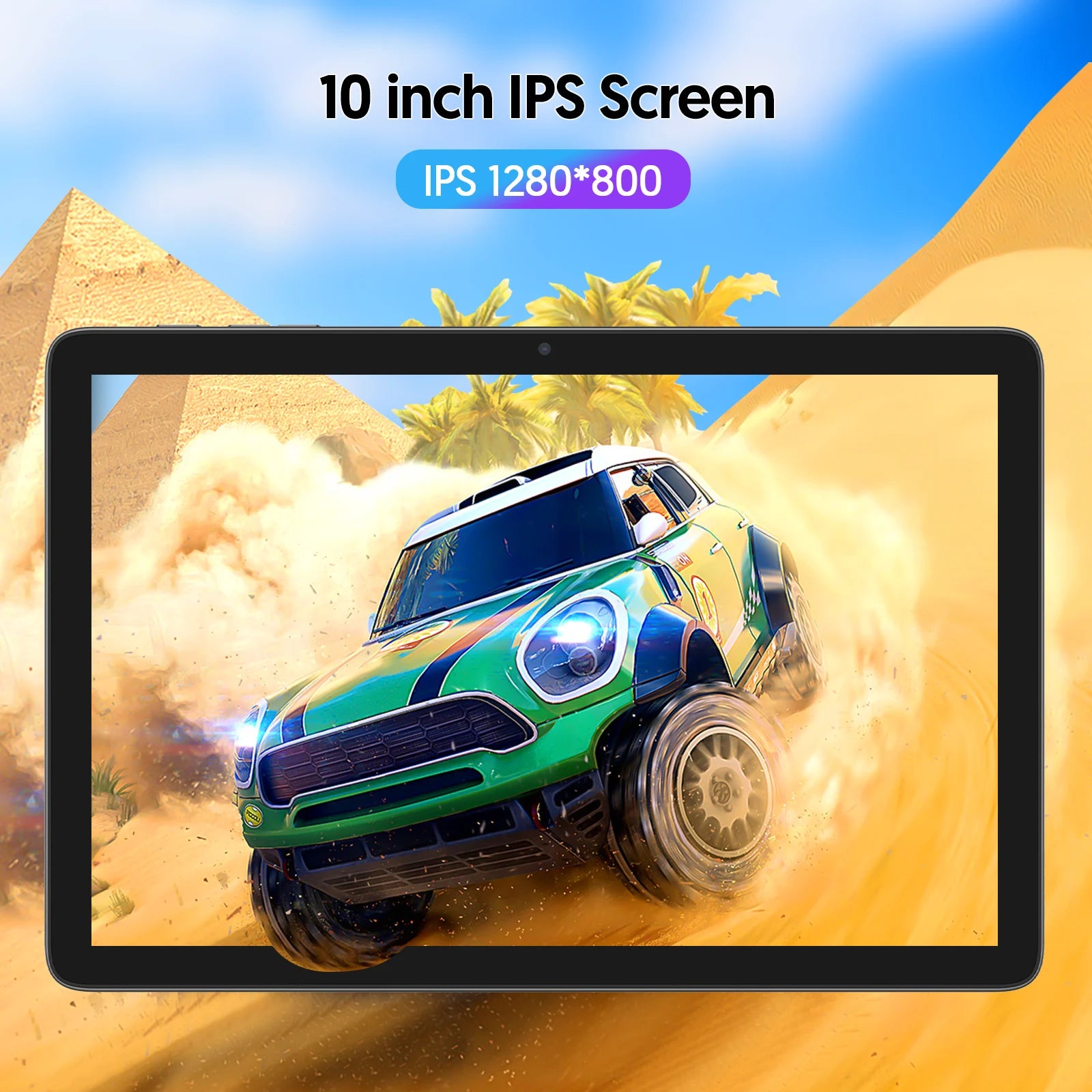 BAKEN tableta Android 15 de 10 pulgadas, procesador penta-core A333, 24GB (6GB + 18GB de expansión) RAM + 128GB ROM, 5G WiFi, 8000mAh