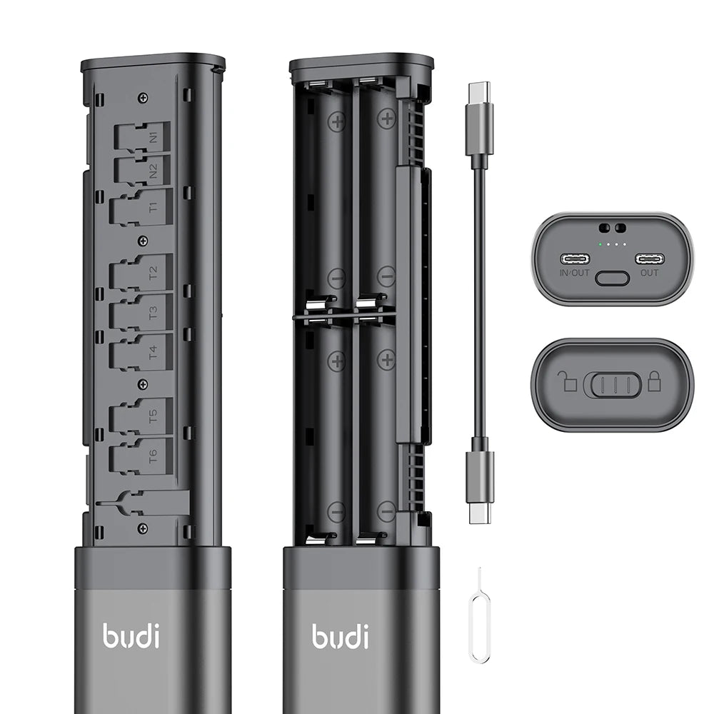 Cargador Rápido y Power Bank PD 20W con Almacenamiento SIM