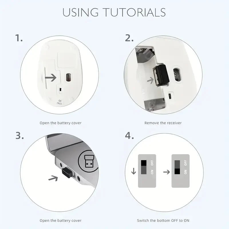 Ratón fotoeléctrico ergonómico más vendido, compatible con Bluetooth 2.4G, ratón inalámbrico adecuado para juegos de oficina y portátiles.