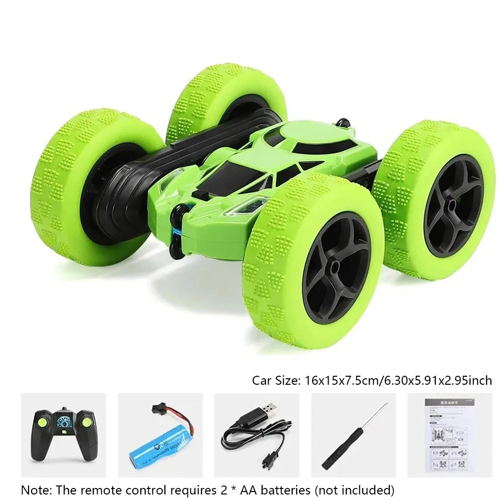 Coche Acrobático RC 2.4 GHz, Deriva, Doble Cara, Acrobacias Todoterreno