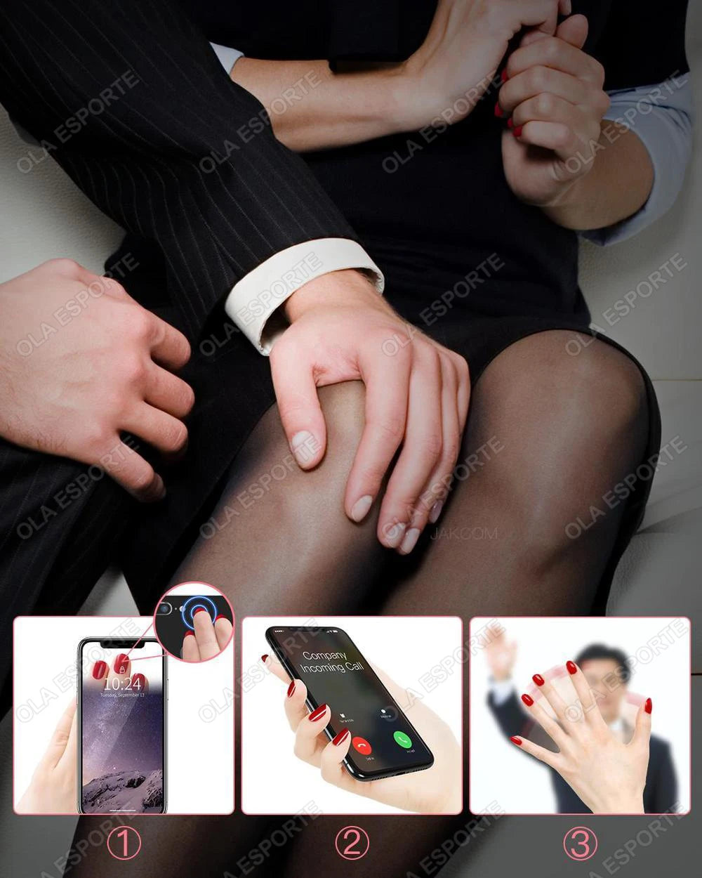 Chip de Uñas Inteligente NFC Rastreador GPS SOS