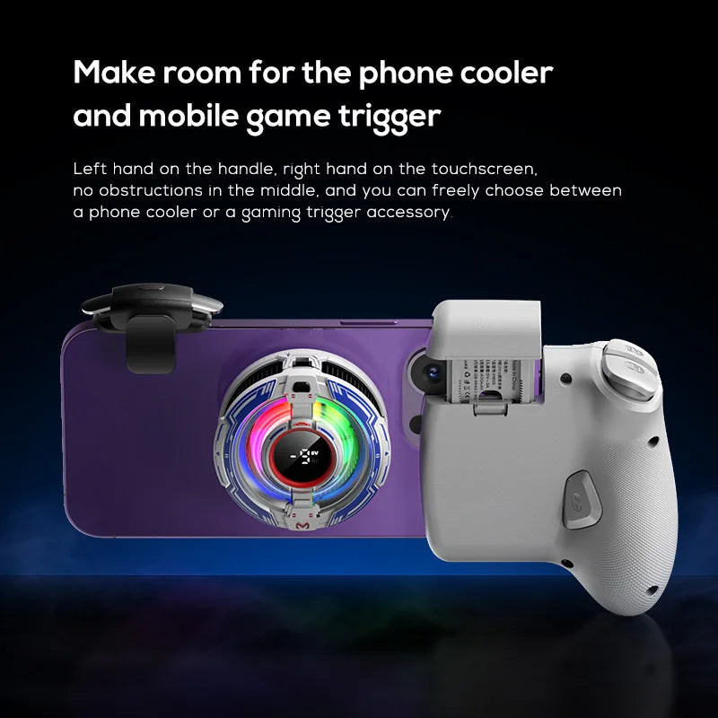 Controlador de Juegos Móviles Memo MB05, Joystick Hall, Disparo Especial, Combo para Android, Periféricos para Juegos Móviles, Gamepad Valorant