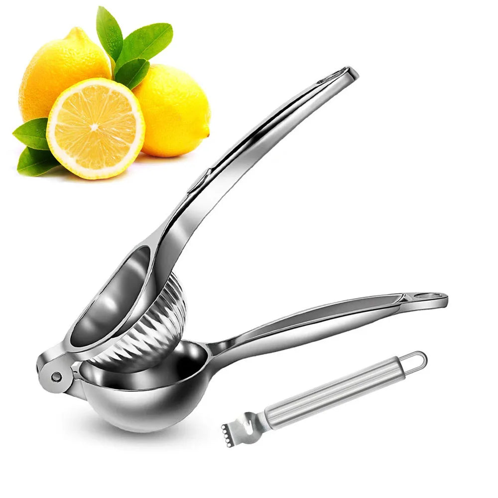 LMETJMA-exprimidor de limón de primera calidad, prensa Manual de aleación de Zinc, exprimidor de Lima para Limón, cítricos, naranja y fruta, JT217