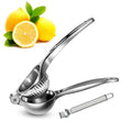 LMETJMA-exprimidor de limón de primera calidad, prensa Manual de aleación de Zinc, exprimidor de Lima para Limón, cítricos, naranja y fruta, JT217