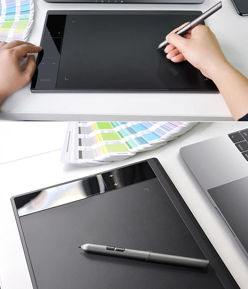 A30 10x6 pulgadas tableta de dibujo gráfico profesional interfaz tipo C con 8192 niveles sin batería para bloc de dibujo digital
