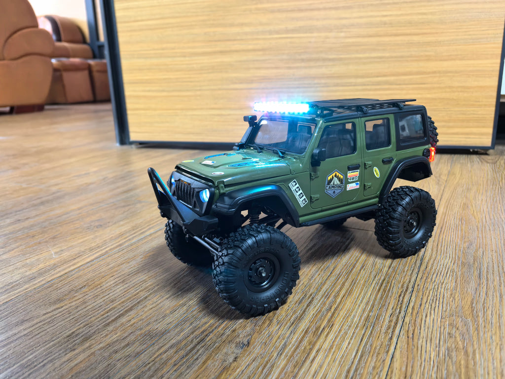 Coche RC 1:16 Monster Truck 4WD, Todoterreno Eléctrico, Regalos para Niños