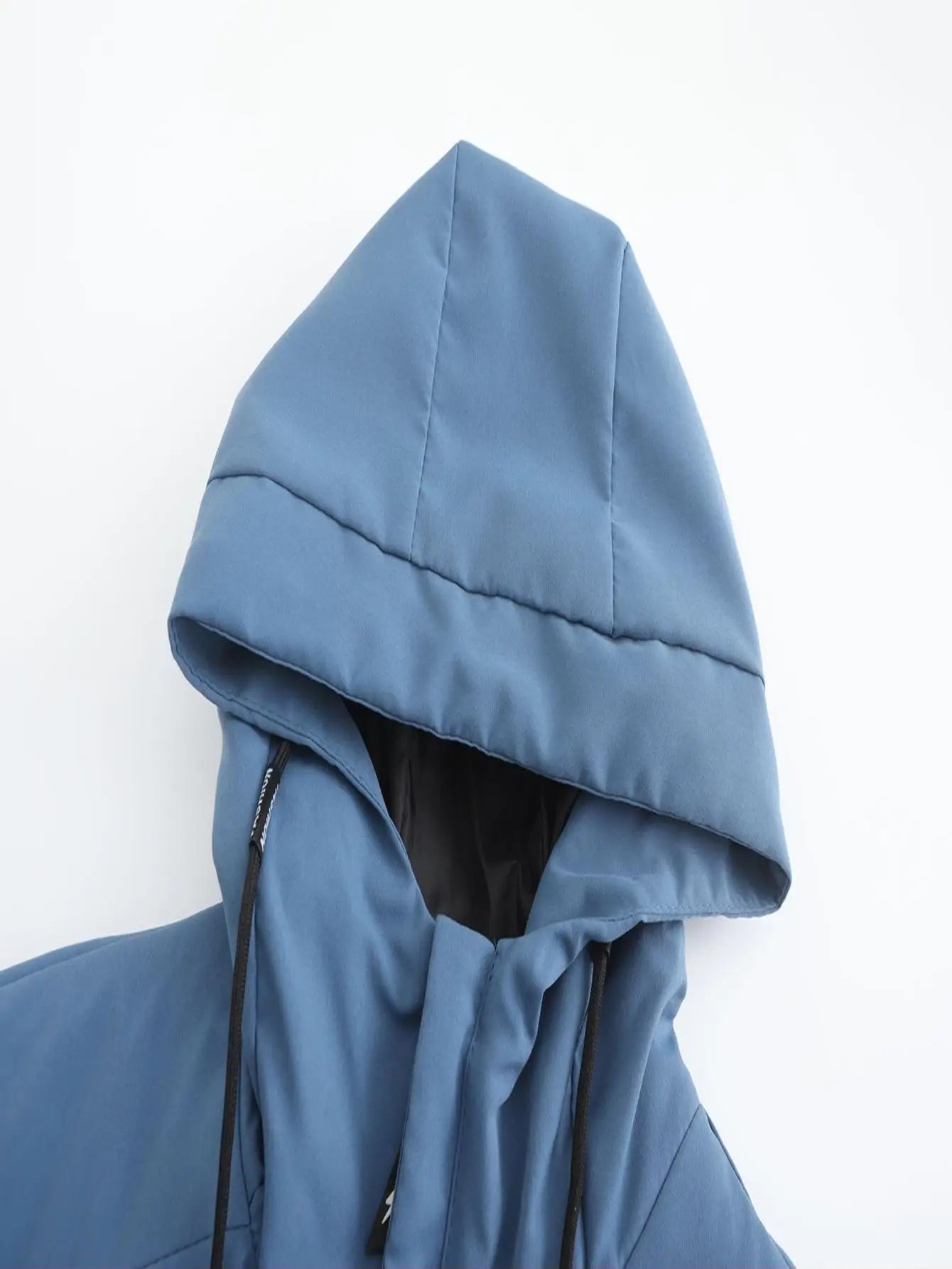Chaqueta Estampada con Capucha para Hombre | Cierre Cremallera