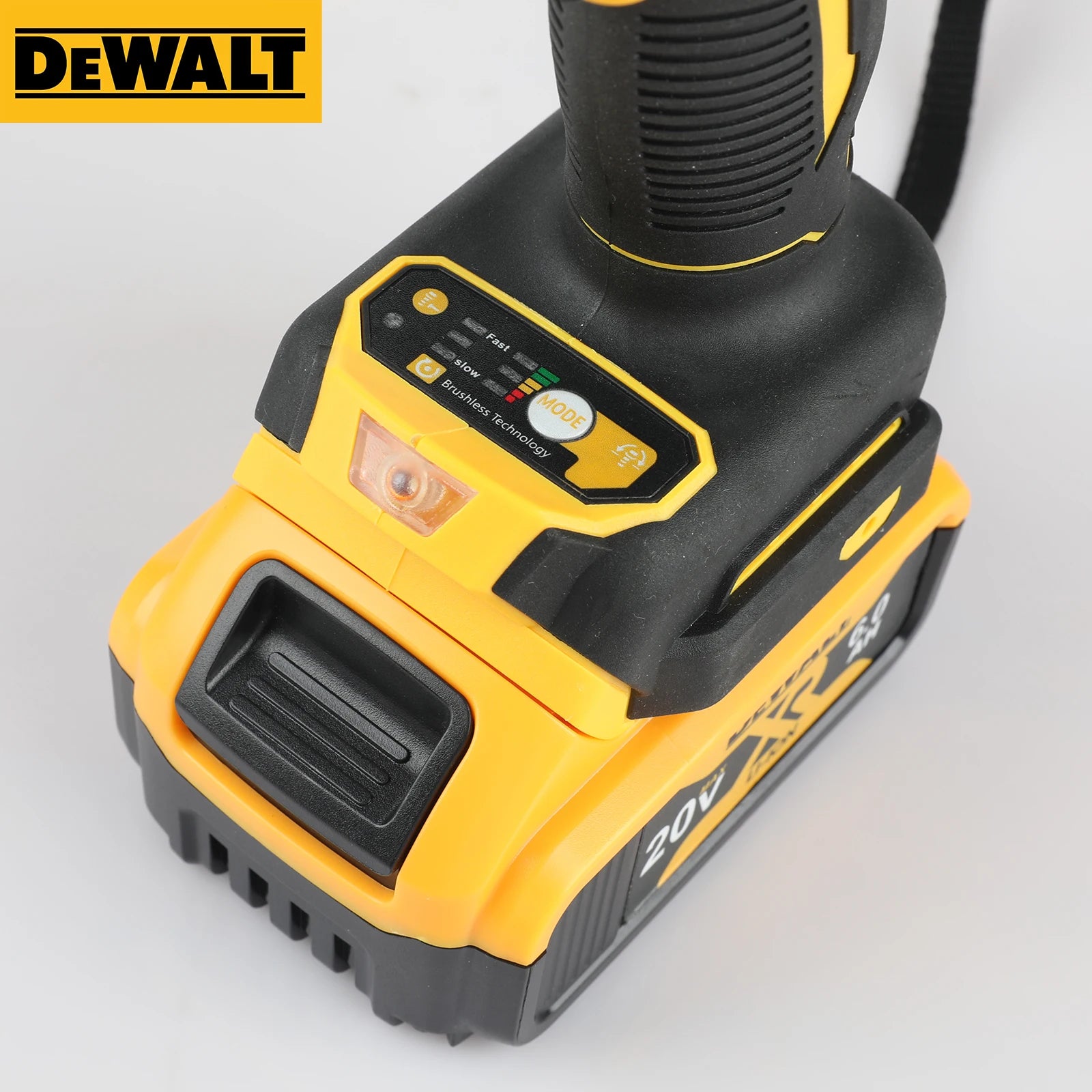 DEWALT DCD805 20V herramientas eléctricas taladro de impacto sin escobillas destornillador eléctrico inalámbrico taladro manual multifunción