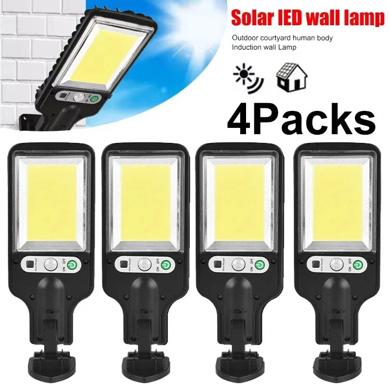 Luz Solar LED para Exterior con Sensor de Movimiento IP65